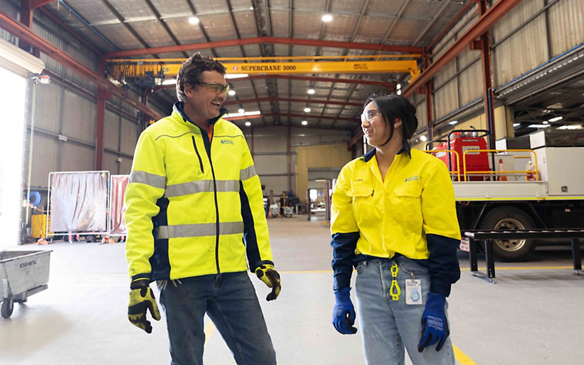 Water Corporation — apprentices on the tools
