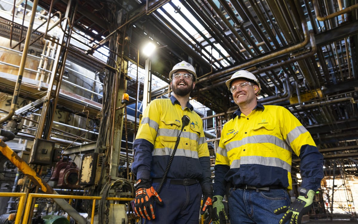 Georgiou Group Pty Ltd — apprentices on the tools