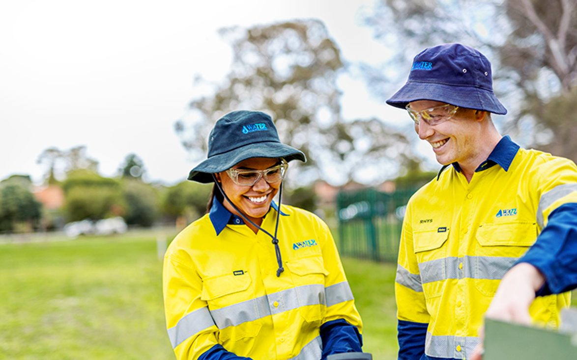 Water Corporation — apprentices on the tools